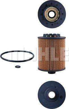 MAHLE OX 1075D - Oil Filter parts5.com