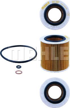 MAHLE OX 387D - Filter za ulje www.parts5.com