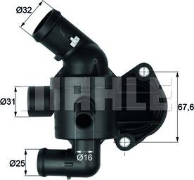 MAHLE TI 15 87 - Termostat,lichid racire www.parts5.com