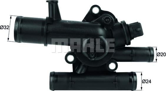 MAHLE TI 38 89 - Termostato, refrigerante www.parts5.com