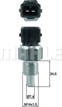 MAHLE TSE 16 - Senzor, temperatura rashladnog sredstva www.parts5.com