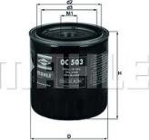 MAHLE OC271 - Oil Filter parts5.com