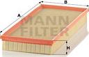 Mann-Filter C 40 163 - Vzduchový filtr www.parts5.com