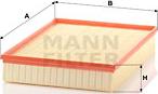 Mann-Filter C 4312/1 - Vzduchový filtr www.parts5.com