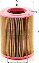 Mann-Filter C 1430 - Φίλτρο αέρα www.parts5.com