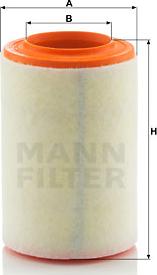 Mann-Filter C 15 007 - Воздушный фильтр www.parts5.com