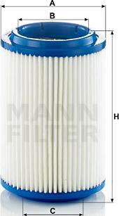 Mann-Filter C 16 006 - Air Filter www.parts5.com