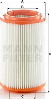 Mann-Filter C 16 007 - Air Filter www.parts5.com