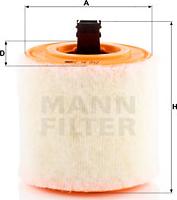 Mann-Filter C 16 012 - Filtro de aire www.parts5.com