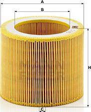 Mann-Filter C 1140 - Air Filter www.parts5.com