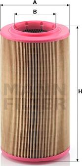 Mann-Filter C 17 237 - Hava filtresi www.parts5.com