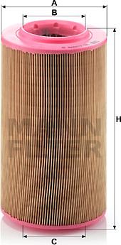 Mann-Filter C 17 278 - Zracni filter parts5.com