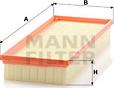 Mann-Filter C 3498 - Воздушный фильтр www.parts5.com