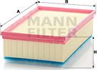 Mann-Filter C 30 190 - Air Filter www.parts5.com