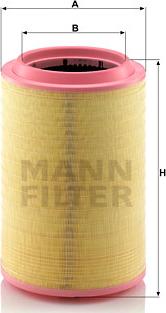 Mann-Filter C 33 1630/2 - Air Filter www.parts5.com