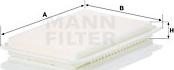 Mann-Filter C 3220 - Filtro de aire www.parts5.com