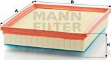 Mann-Filter C 29 168 - Filtru aer www.parts5.com