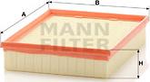 Mann-Filter C 25 109 - Vzduchový filter www.parts5.com