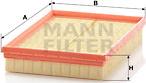 Mann-Filter C 2667/1 - Air Filter www.parts5.com