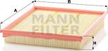 Mann-Filter C 28 150 - Воздушный фильтр www.parts5.com