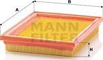 Mann-Filter C 2237 - Air Filter www.parts5.com