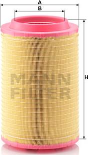 Mann-Filter C 27 998/5 - Air Filter www.parts5.com