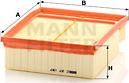 Mann-Filter C 27 187 - Air Filter www.parts5.com