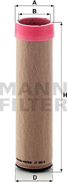 Mann-Filter CF 990/2 - Secondary Air Filter parts5.com