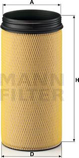 Mann-Filter CF 1940 - Secondary Air Filter parts5.com