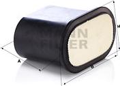 Mann-Filter CP 25 150 - Air Filter www.parts5.com