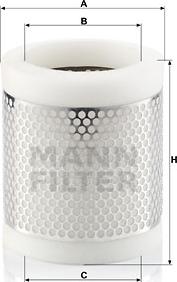 Mann-Filter CS 1343 - Air Filter www.parts5.com