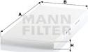 Mann-Filter CU 4594 - Filtru, aer habitaclu www.parts5.com