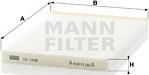 Mann-Filter CU 1936 - Filtru, aer habitaclu www.parts5.com