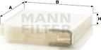 Mann-Filter CU 1829 - Φίλτρο, αέρας εσωτερικού χώρου www.parts5.com