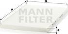 Mann-Filter CU 3562 - Фильтр воздуха в салоне www.parts5.com