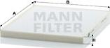 Mann-Filter CU 2434 - Filter, interior air www.parts5.com