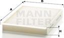 Mann-Filter CU 25 002 - Filtru, aer habitaclu www.parts5.com