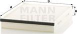 Mann-Filter CU 25 007 - Filter, interior air www.parts5.com