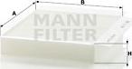 Mann-Filter CU 2338 - Filter, interior air parts5.com