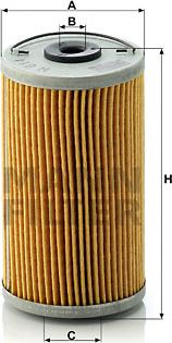 Mann-Filter H 614 n - Oil Filter www.parts5.com