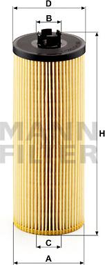 Mann-Filter HU 945/2 x - Масляный фильтр www.parts5.com