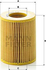 Mann-Filter HU 925/4 y - Oil Filter www.parts5.com