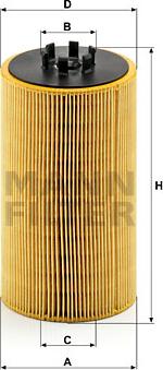 Mann-Filter HU 1390 x - Filtro de aceite www.parts5.com