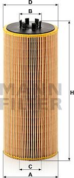 Mann-Filter HU 12 110 x - Oil Filter www.parts5.com