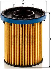 Mann-Filter HU 8016 - Oil Filter www.parts5.com