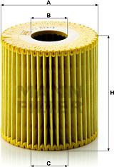 Mann-Filter HU 819/1 x - Oil Filter parts5.com