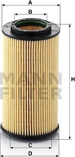 Mann-Filter HU 824 x - Oil Filter www.parts5.com