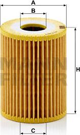 Mann-Filter HU 719/3 x - Oil Filter parts5.com