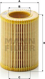 Mann-Filter HU 714 x - Oil Filter www.parts5.com