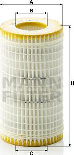 Mann-Filter HU 718/5 x - Oil Filter www.parts5.com